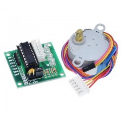5V/12V 28BYJ-48 ギア PM ステッピング モーター + ULN2003 ステッピング ドライバー ボード