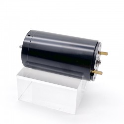 5個 Φ40mm 24V デュアルシャフト DC ブラシコアレスモータ TDC4071 2000g.cm 7000RPM/1800RPM 軸径 6mm/4mm