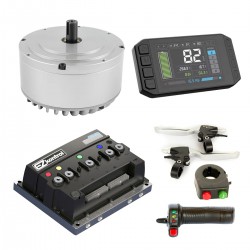 48V/60V/72V 3KW イン ホイールモーター + コントローラーキット HPM3000A-EZ-A48400-kit マウンテンバイク、オートバイ用