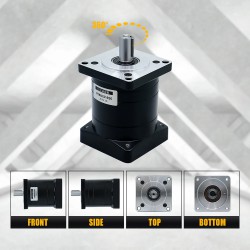 PX86シリーズ Nema 24 遊星ギアボックス 入力シャフト 14mm 出力軸16mm