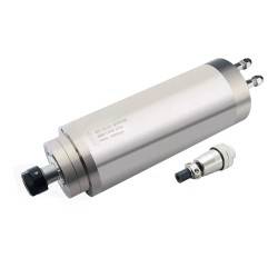水冷式CNCスピンドルモーター SMCU002873 5.5KW 220V/380V 24000RPM ER25コレット 水冷式CNCスピンドルモーター SMCU002873 5.5KW 220V/380V 24000RPM ER25コレット
