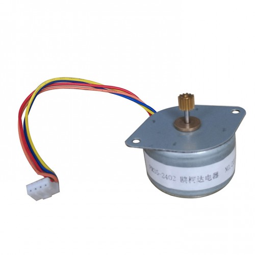 Oukeda PMステッピングモーター OSP001469 7.5度 2.45Ncm 12V 2相 Φ35 mm プリンター用