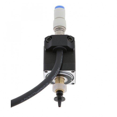 Oukeda Nema 11 ステッピングモーター OK28FD33DL-ZC-SX 1.8度 6Ncm 2相 (SMT 実装機用) クッションノズル付き