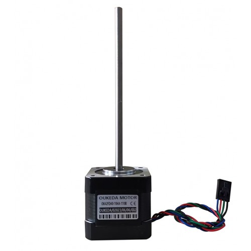 Oukeda Nema 17 ノンキャプティブステッピングモーター OK42FD40104A-110B 1.8度 49Ncm リードスクリュー 110mm