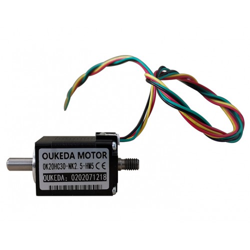 Oukeda NEMA8 中空ステッピングモーター OSP001493 1.8度 1.8Ncm 実装機用
