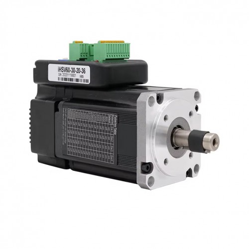 Nema 23 一体型イージーサーボモーター JMC iHSV60-30-20-36 200W 36V 0.65N.m 3相 3000RPM 60 x 60mm