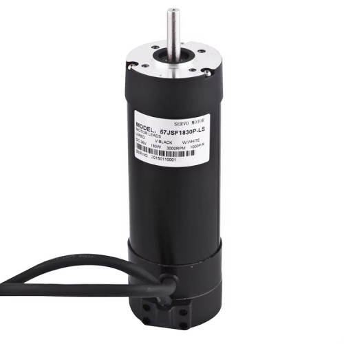 180W 36V ブラシレスDCサーボモーター 57JSF1830P 0.6N.m 3400RPM Φ57mm インクジェットプリンター用