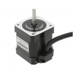 Oukeda NEMA 17 ステッピングモーター OK423P47-154A 1.2度 32Ncm 3相 1.5A 5.4VDC Dカット