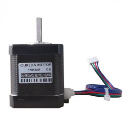 OUKEDA NEMA 17 ステッピングモーター 17HS8401 2A 59Ncm 1.8度Dカット 3Dプリンター用