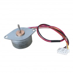 Oukeda PMステッピングモーター 永久磁石モーター 4相 OK25BY15-50-5 7.5度 0.24A 44mN.m