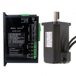 48V ブラシレスDCモーター＆BLDCドライバーキット OK60BLS108-430-30J5+OK3BL30ZR 300W 95.55Ncm 3000RPM 3相 50x50x108mm
