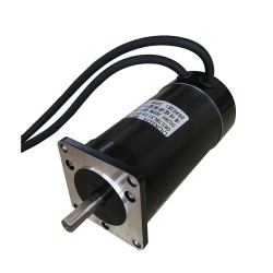 24V ブラシレス DC モーター BLDC モーター OK57BLS115-240-200 200W 4000RPM 47Ncm 12A 3相 56.6x56.6