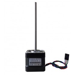 Oukeda Nema 17 ノンキャプティブステッピングモーター OK42FD40104A-110B 1.8度 49Ncm リードスクリュー 110mm