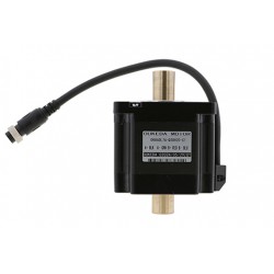 Nema 34 中空ステッピングモーター OK86DL76-Q30H20-C1 バイポーラ 1.8度 4.5Nm 6.0A 2.1V デュアルシャフト 4線