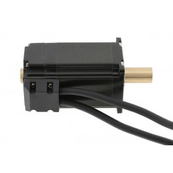 Nema 23 中空ステッピングモーター OK57DL76EC1-B-NK30 バイポーラ 1.8度 1.89Nm 4.2A 2.52V デュアルシャフト
