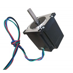 Oukeda NEMA 23 ステッピングモーター OK57STH56-2804AD8-32 1.8度 12.35Ncm 2相 Dカット