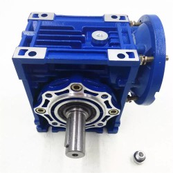 NMRV050 80B14 丸型ウォームギアボックス減速機 ギア比 10:1/15:1/20:1/25:1/30:1/50:1/60:1/80:1/100:1 入力ボア 19mm