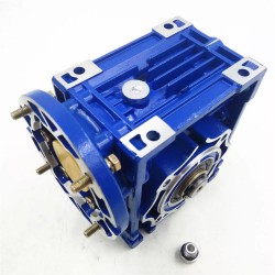 NMRV050 80B14 丸型ウォームギアボックス減速機 ギア比 10:1/15:1/20:1/25:1/30:1/50:1/60:1/80:1/100:1 入力ボア 19mm