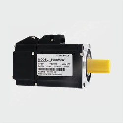 0.2KW 36V DC サーボモーター＆ドライバーキット 60ASM200+MCAC706 7.6A 0.63N.m 3000 RPM 60 x 60mm 2500ラインエンコーダ付き