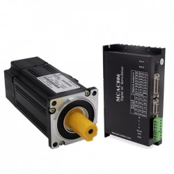 400W ACサーボモーター＆ドライバーキット MCAC806+60ASM400 60V 8.4A 1.27N.m 220V 3000RPM MCAC806サーボドライバー付き