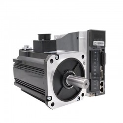1.5KW ACサーボモーターキット 130JASM515220K-17B-SC+JASD20002-20B 7.16N.m 220V 2000RPM 7.2A サーボドライバー+ブレーキ付き