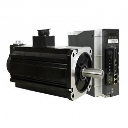 3.0KW ACサーボモーターキット 130JASM530220K-17B-SC+JASD30002-20B 220V 14.32N.m 2000RPM 13.6A JASD20002-20Bサーボドライバー付き