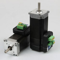 Nema 23 一体型 AC サーボ モーター 36V JMC iHSV57-30-14-36 140W 0.45N.m 5.4A 3相 3000RPM