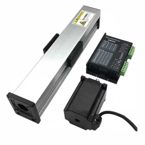 ミニ完全密閉型CNCボールねじスライドテーブルキット OSP001613 ステッピングモーター付き