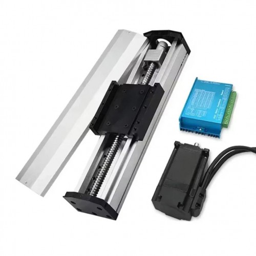 完全密閉型防水ボールねじCNCスライドテーブルキットOSP001614 (NEMA 23ステッピングモーター+HB8080Cドライバー付き) 完全密閉型防水ボールねじCNCスライドテーブルキットOSP001614 (NEMA 23ステッピングモーター+HB8080Cドライバー付き)