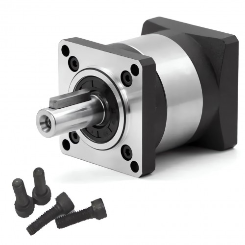 DLFシリーズ Nema 23 遊星ギアボックス ギア比 4:1 - 100:1、1/4インチ入力 6.35mm 8mm