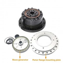 ZXS シリーズ カップ型 ハーモニック減速機 (波動歯車減速機) ギア比 30:1/50:1/80:1/100:1/120:1 バックラッシュ30秒角