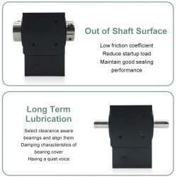 Nema 17 直角ベベルギアボックス 90 度整流子 ギア比 2:1/3:1/5:1 Nema17 ステッピングモーター用