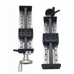 小型 手動 X軸ステージ SXG5080 手動ダブルガイドボールねじスライドテーブル（ハンドホイール付き）