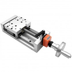 Z軸手動ステージ OSP001590 CNC手動セルフロックスライドテーブル 台形ネジ式Zポジションステージ（デジタルディスプレイ付き）