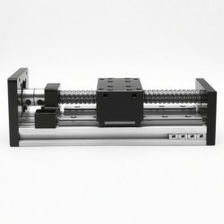 X軸電動リニア ステージ OSP001593 ダブルガイドCNCスライドテーブル ボールねじ式リニアモーションステージ