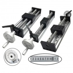 手動 X軸ステージ OSP001605 CNCボールねじスライドテーブル（ハンドホイール付き）