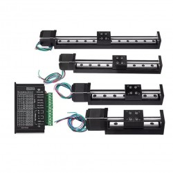 CNC台形ねじスライドテーブルOSP001607電動リニアステージ（Nema 11ステッピングモーター付き）