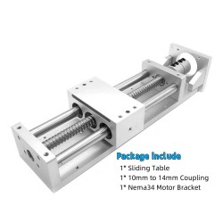 リニアガイドベアリング OSP001612 CNCリニアステージ Nema 23/34ステッピングモーターに適合