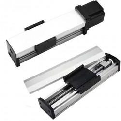 ミニ完全密閉型CNCボールねじスライドテーブルキット OSP001613 ステッピングモーター付き