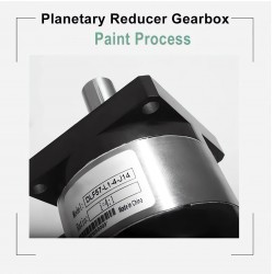 DLFシリーズ Nema 23 遊星ギアボックス ギア比 4:1 - 100:1、1/4インチ入力 6.35mm 8mm