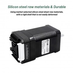 Nema 23 遊星ギアステッピングモーター DLF+HBT5776C、4:1/5:1/10:1/20:1/25:1/40:1/50:1/100:1 遊星ギアボックス付き