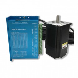 NEMA 34 閉ループステッピングモーターキット 86HB250 + HBS86H (ステッピングモーター + ドライバー)