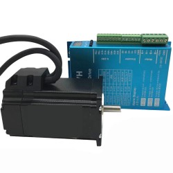 NEMA 34 閉ループステッピングモーターキット 86HB250 + HBS86H (ステッピングモーター + ドライバー)