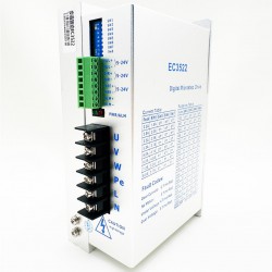 3相ステッピングモータードライバー EC3522 2.2-5A 110–220 VAC、Nema34 86mmステッピングモーター用