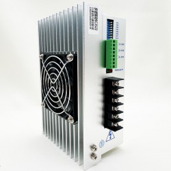 3相ステッピングモータードライバー EC3522 2.2-5A 110–220 VAC、Nema34 86mmステッピングモーター用