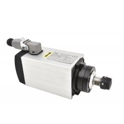 3KW 220V/380V 空冷スピンドルモーターキット GDZ80X73-3 + H100-3.7 可変周波数ドライブと13個のER20コレット付き