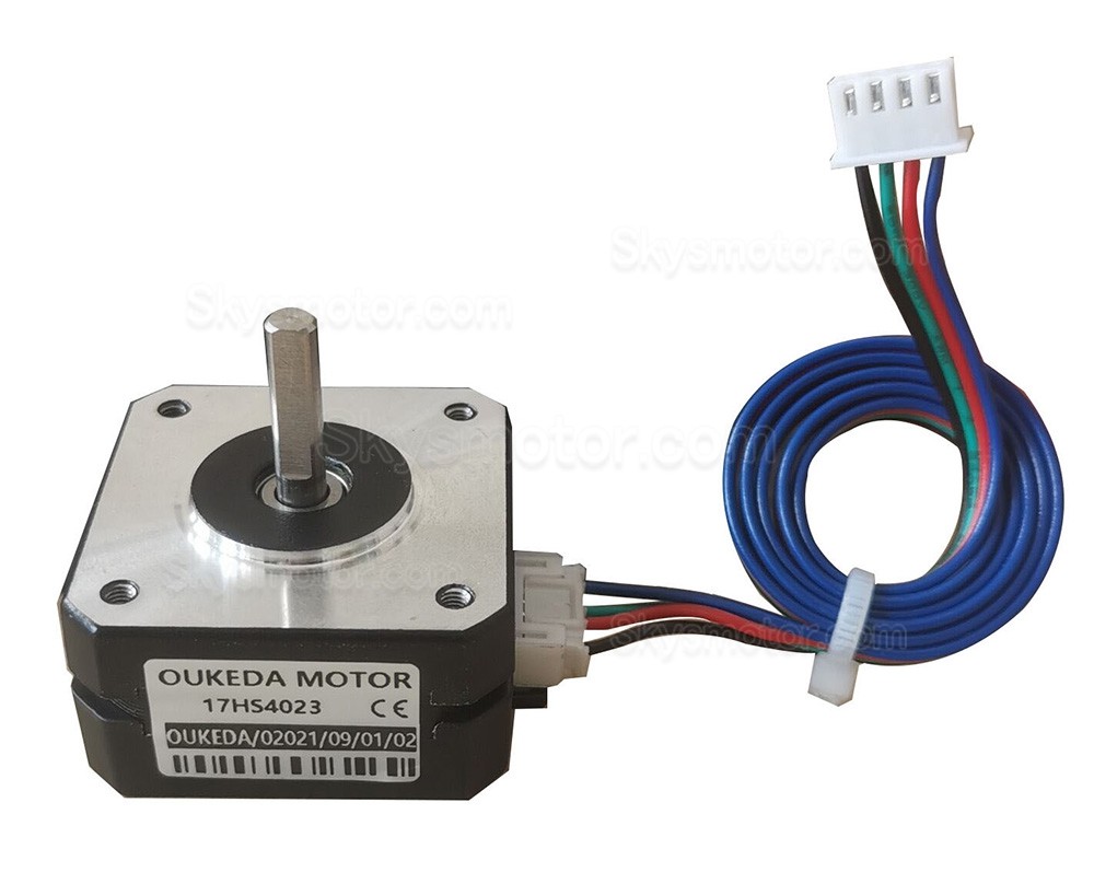 OUKEDA NEMA17 ステッピングモーター 17HS4023 1.8度 14Ncm 1A 3Dプリンター＆Titanエクストルーダー用
