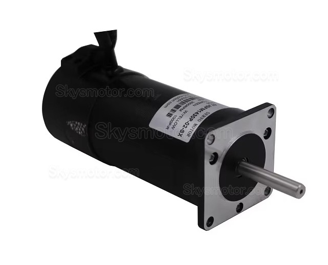 160W 36V ブラシレス DC サーボモーター & ドライバーキット 0.45N.m 3400RPM Φ57mm 3相 1000ラインエンコーダ付き