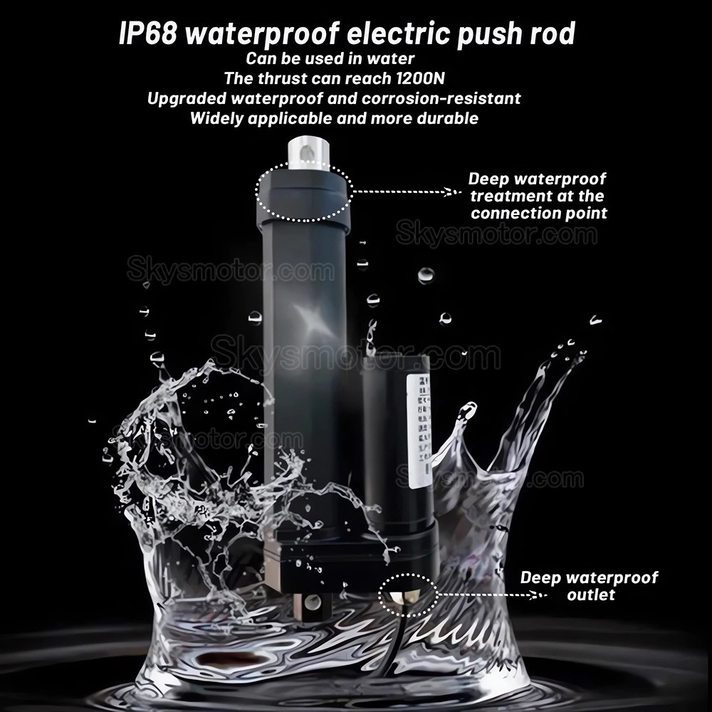 P68 水中電動リニアアクチュエータ BST-YF-FS 産業オートメーション向け 12V 電動リニアアクチュエータ P68 水中電動リニアアクチュエータ BST-YF-FS 産業オートメーション向け 12V 電動リニアアクチュエータ