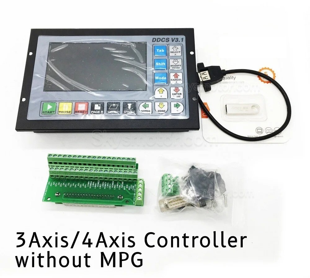 CNCコントローラ DDCS V3.1 3軸/4軸電子数値制御スタンドアロン制御